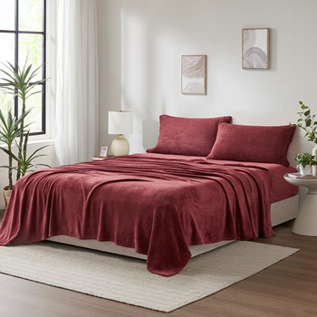 Wholesale True North by Sleep Philosophy Soloft Plush Micro Plush Sheet Set