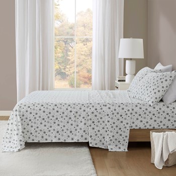 Wholesale True North by Sleep Philosophy Cozy Cotton Flannel Printed Sheet Set