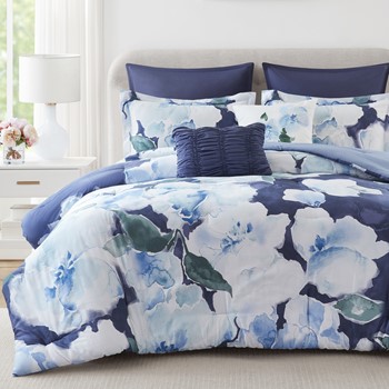 Wholesale Madison Park Shanti 7pcs Printed Comforter set