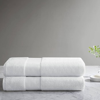 Wholesale Madison Park Signature Turkish 100% Cotton Bath Sheet 2 Piece Set