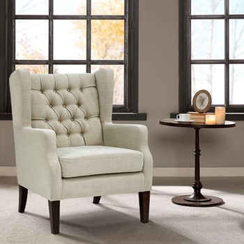 Wholesale Madison Park Maxwell Button Tufted Wing Chair