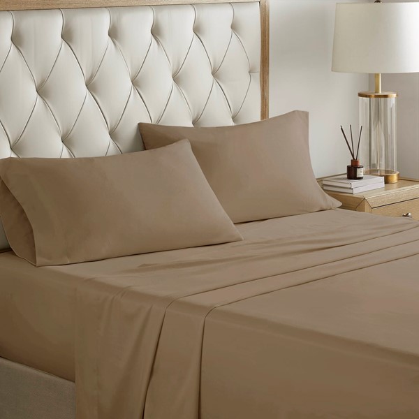 Madison Park Aubrey 12 Piece Comforter Set with Cotton Bed Sheets