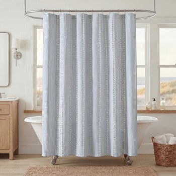Wholesale Harbor House Blue Anslee Shower Curtain