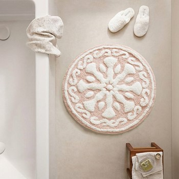 Wholesale Madison Park Casablanca Medallion Cotton Tufted Bath Rug