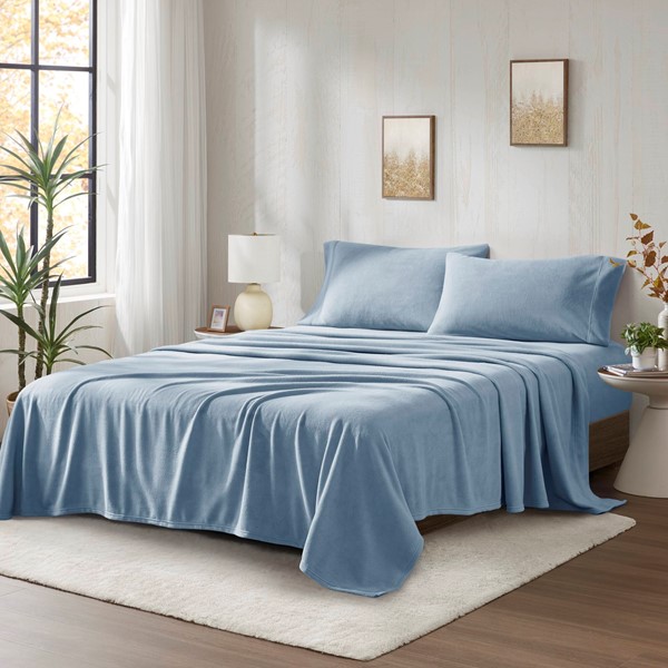 True North by Sleep Philosophy Micro Fleece Sheet Set Designer