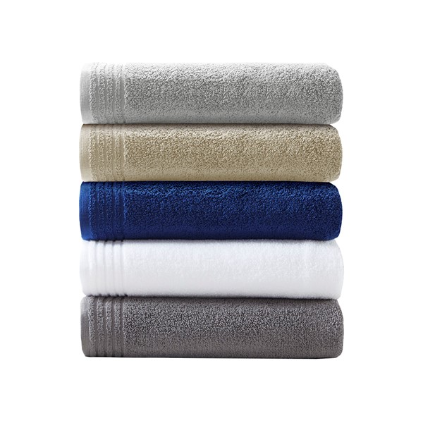 Textured Terry Indigo Organic Cotton Dish Towels, Set of 2 + Reviews
