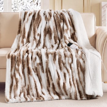 Wholesale Beautyrest Heated Zuri Luxe Heated Throw