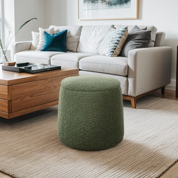 Tara Round Storage Ottoman