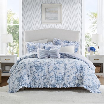 Adele Comforter Set with Decorative Pillows
