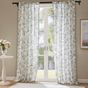 Wholesale Madison Park Lana Floral Window Panel