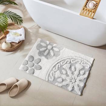 Wholesale Madison Park Casablanca Medallion Cotton Tufted Bath Rug