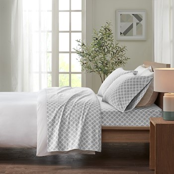 Wholesale True North by Sleep Philosophy Cozy Cotton Flannel Printed Sheet Set