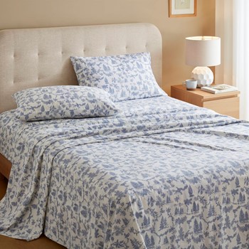 Wholesale True North by Sleep Philosophy Cozy Cotton Flannel Printed Sheet Set