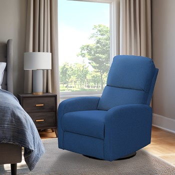 Dakota Power Recliner 3-in-1 with Swivel, Glider, Charging Station