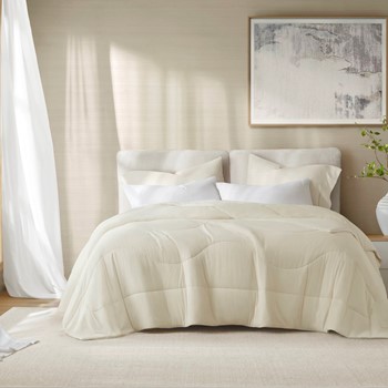 Cooling Reversible Tencel Comforter Blanket