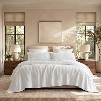 Wholesale Harbor House Hayden  3-Piece Cotton Blend Textured Knit Quilt Set