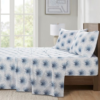 200 Thread Count Printed Cotton Sheet Set