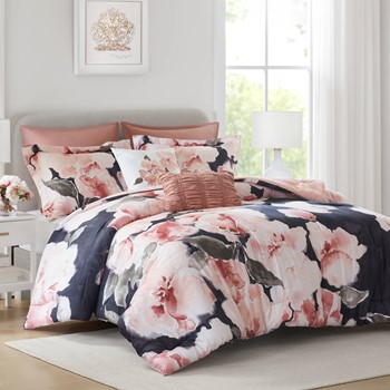 Wholesale Madison Park Shanti 7pcs Printed Comforter set