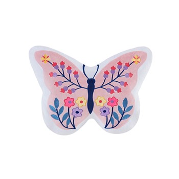 Butterfly Pillow 14 X 17, Pink