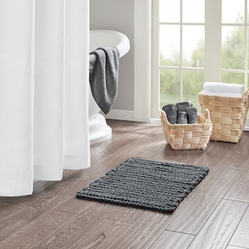 Lasso 100% Cotton Chenille Chain Stitch Rug