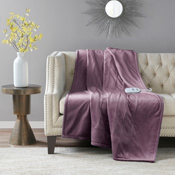 Wholesale Serta Plush Heated Throw