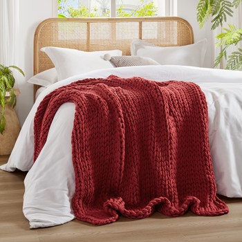 Wholesale Madison Park Chunky Double Knit Handmade Throw Blanket