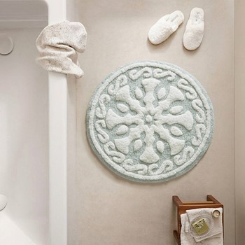 Wholesale Madison Park Casablanca Medallion Cotton Tufted Bath Rug