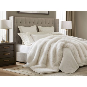 Botswana Animal Print Faux Fur Throw Blanket