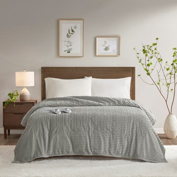 Wholesale Serta Corded Plush Heated Blanket
