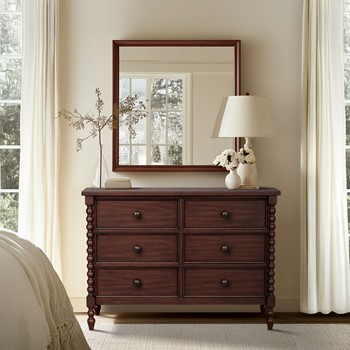 Beckett 6-drawer dresser (46"W)