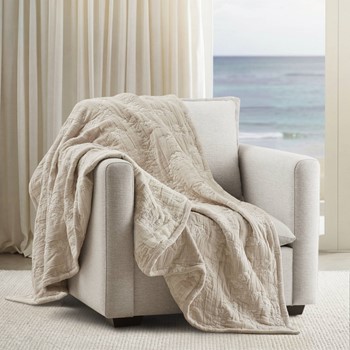 Wholesale Harbor House Catalina Botanical Cotton Jacquard Throw
