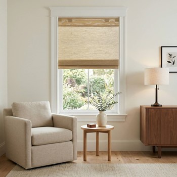 Wholesale Madison Park Nordic Woven Light Filtering Cordless Roman Shade