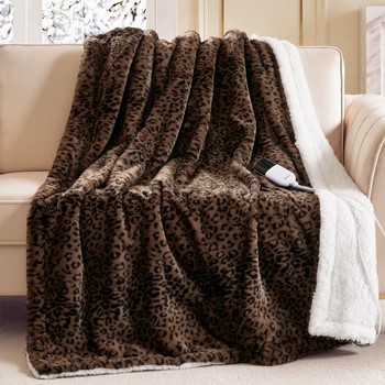 Wholesale Beautyrest Heated Zuri Luxe Heated Throw