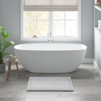 Splendor 100% Cotton Tufted 3000 GSM Reversible Bath Rug
