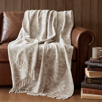Alberta Cotton Blend Throw