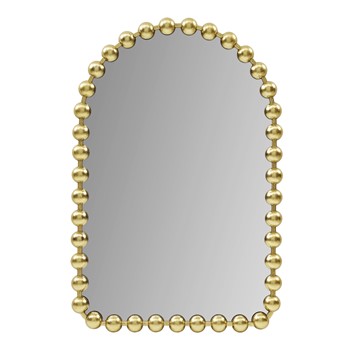 Wholesale Madison Park Signature Marlowe 24X36 Arch Beaded Wall Mirror