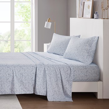Printed Microfiber Sheet Set