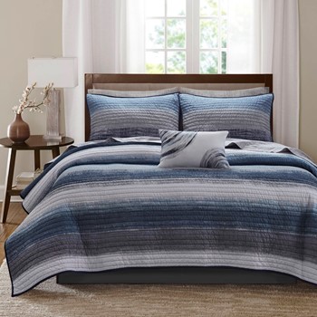 Saben Quilt Set with Cotton Bed Sheets