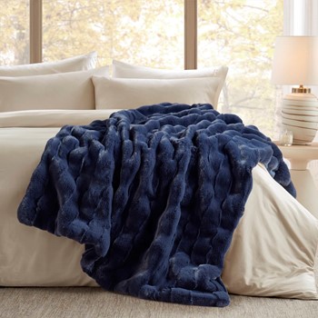 Wholesale Madison Park Vivienne Faux Fur Throw