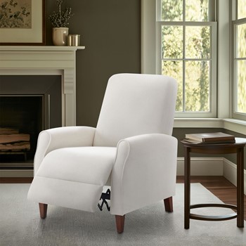 Wholesale Madison Park Marena Upholstered Manual Push Back Recliner