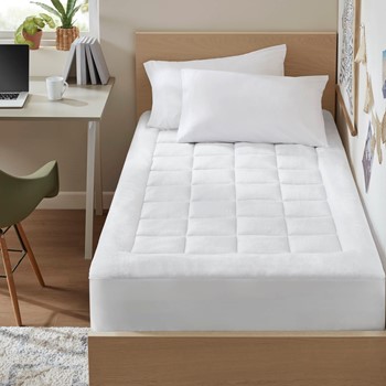 Cloud Soft Overfilled Plush Waterproof Mattress Pad
