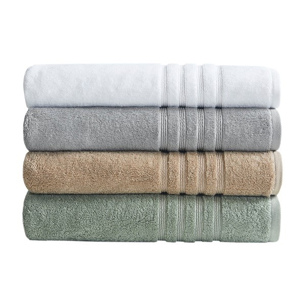 Nurture Sustainable Antimicrobial 6 Piece Towel Set Green