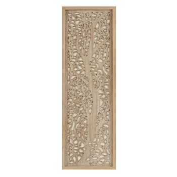Laurel Branches Laser Cut Tree Framed Panel Wall Decor