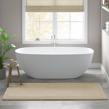 Splendor 100% Cotton Tufted 3000 GSM Reversible Bath Rug