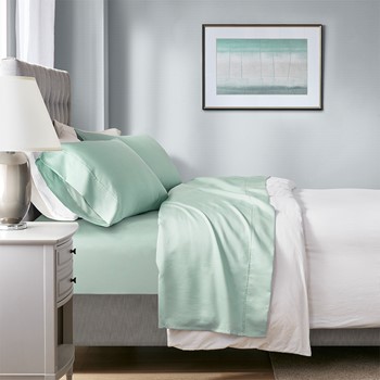 Wholesale Beautyrest 1000 Thread Count HeiQ Smart Temperature Cotton Blend 4 PC Sheet Set