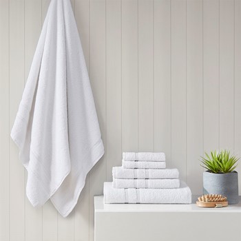 Croscill - Adana Ultra Soft Turkish Towel - Bath - White