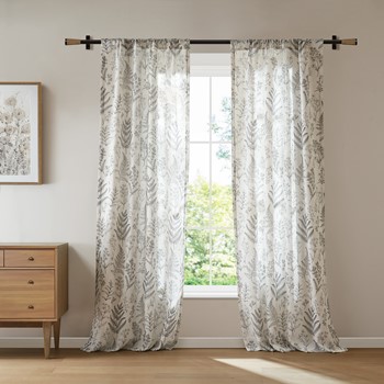 Aria Floral Window Panel