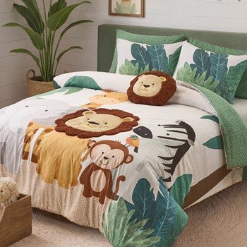 Wholesale Intelligent Design Kids Safari Comforter Set