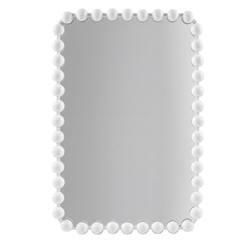 Wholesale Madison Park Signature 24X36 Rounded Rectangle Beaded Wall Mirror  Marlowe Onyx