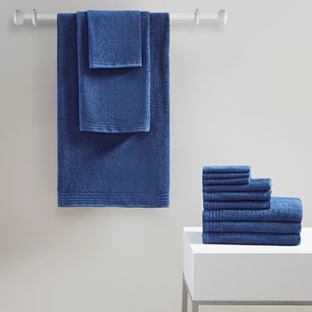 Wholesale 510 Design Big Bundle 100% Cotton Quick Dry 12 Piece Bath Towel Set
